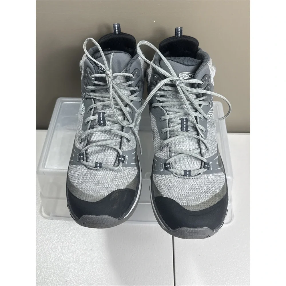 Keen Terradora Mid Women's Hiking Boot Gargoyle Magnet Size 8 Worn Once NICE EUC - Picture 8 of 16